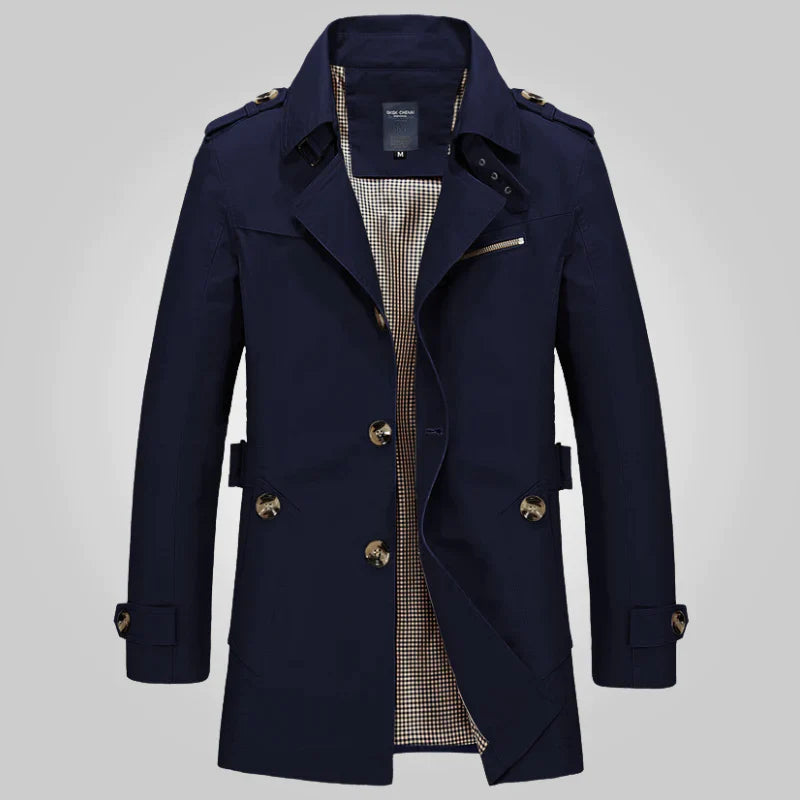 Ambrose | Elegante waterdichte heren trenchcoat