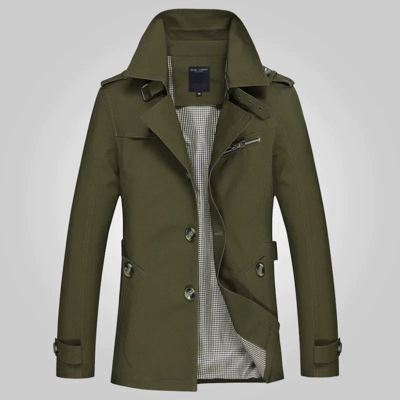 Ambrose | Elegante waterdichte heren trenchcoat