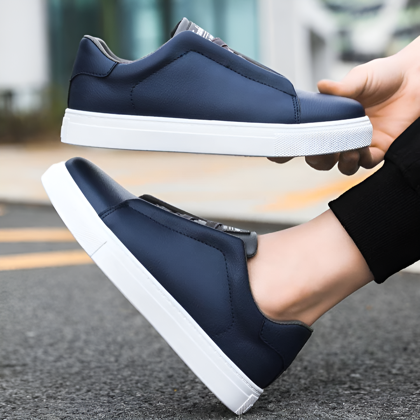 Isidor | Comfortabele slip-on sneakers