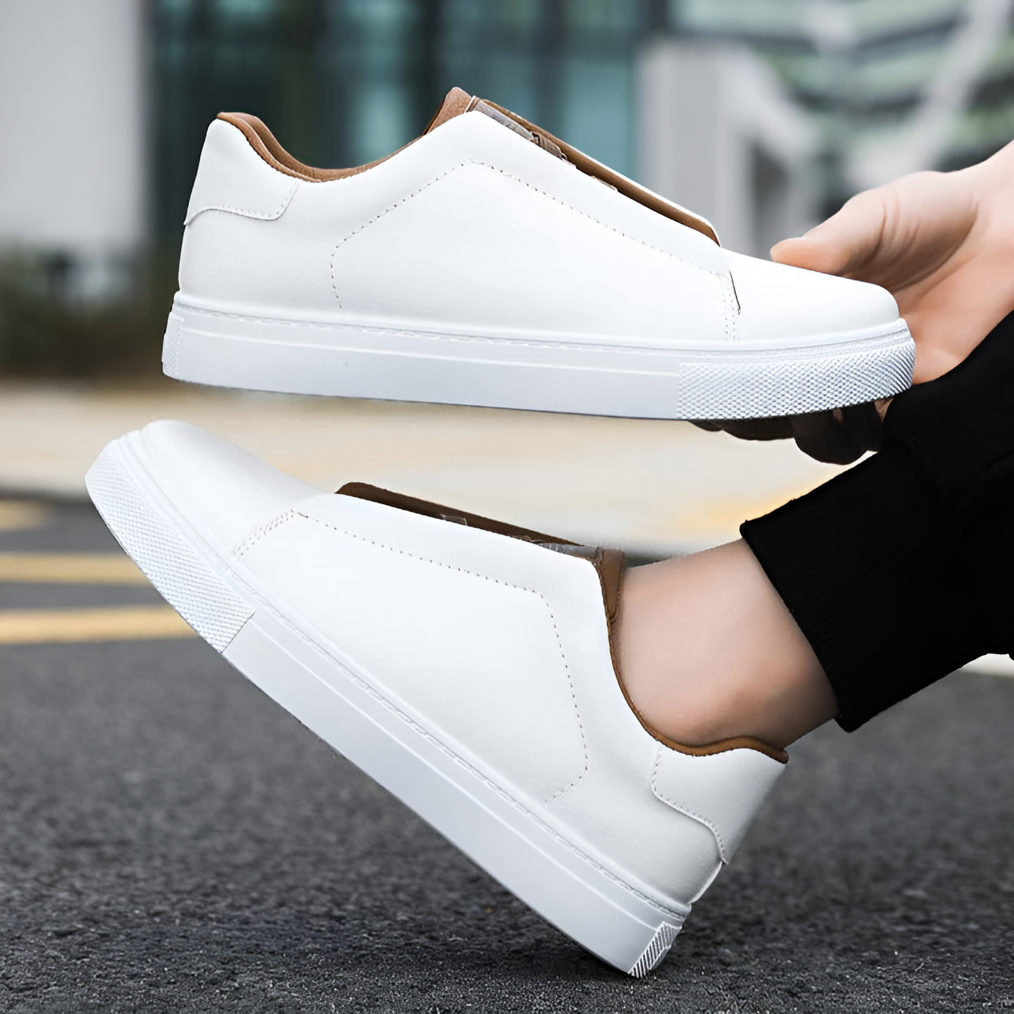 Isidor | Comfortabele slip-on sneakers